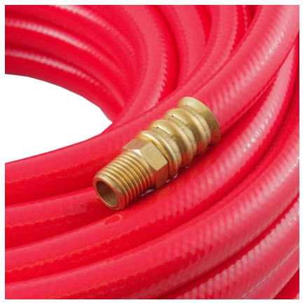 MANGUERA P/AIRE D/PVC ROJA 3/8'' X 25 FT CONECTOR 1/4'' NPT WEST-W70710