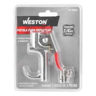 PISTOLA METALICA PARA SOPLETEAR 1/4'' NPT WEST-W70555