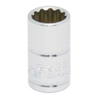 Dado cuadro de 1/4" 12 puntas en pulgadas 1/2" Urrea 4716T