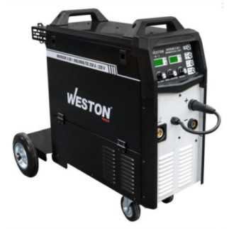 Soldadora INVERSOR MIG/MMA/TIG 250A 220V 1F P/15KG C/RUEDAS WEST-Z67130