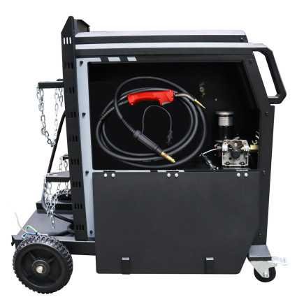 Soldadora INVERSOR MIG/MMA/TIG 250A 220V 1F P/15KG C/RUEDAS WEST-Z67130