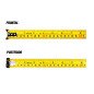 Flexometro 5M X 27Mm Rojo Cinta Ancha WEST-WGW0050