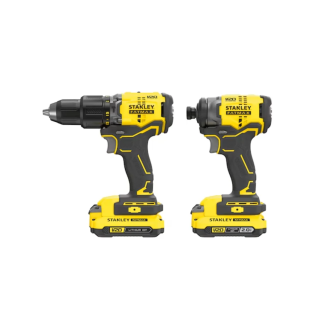 Combo Rotomartillo + Atornillador 20 V Bl + 2 Baterías 2 A