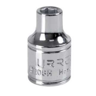 Dado cuadro de 3/8" 6 puntas en pulgadas 1/4" Urrea 5208H