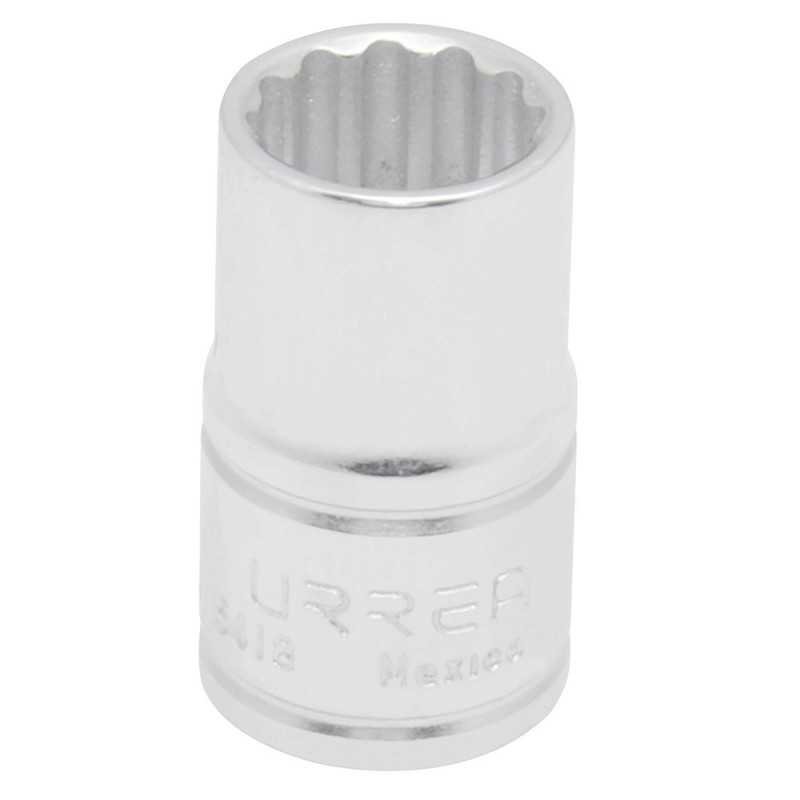 Dado cuadro de 1/2" 12 puntas en pulgadas 9/16" Urrea 5418