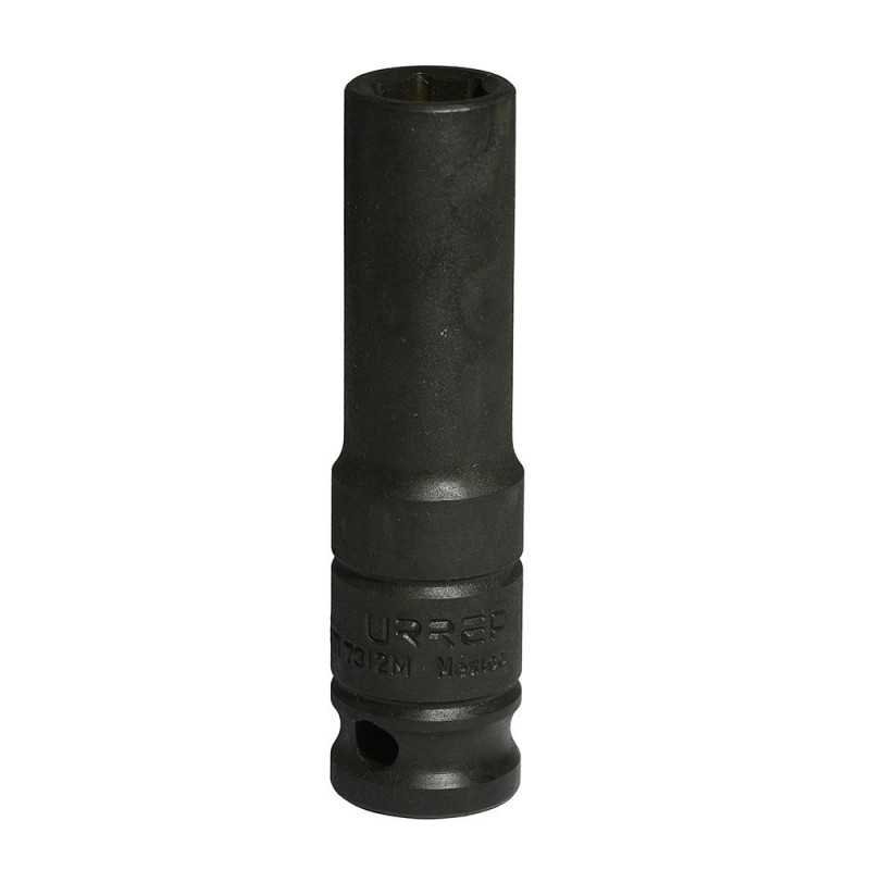 Dado de impacto largo cuadro de 1/2" 6 puntas métrico 12 mm Urrea 7312M