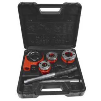 Juego de tarraja para tubo 1/2" a 1" NPT 5 piezas Urrea 850