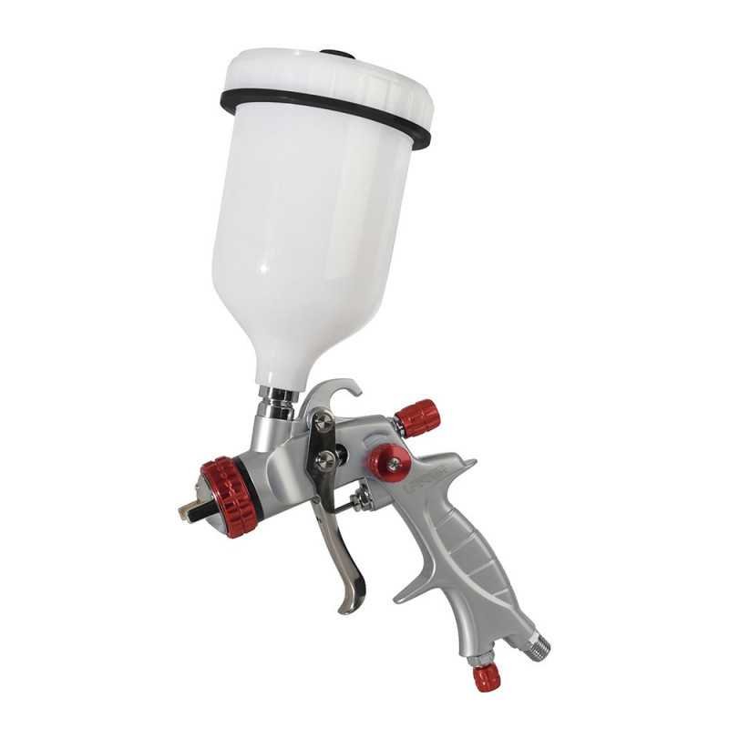 Pistola para pintar de gravedad capacidad 600 ml 36 PSI Urrea PPG13