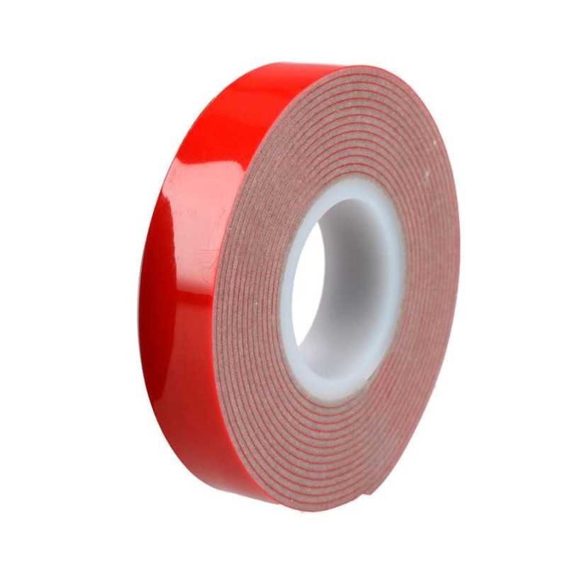 Cinta Doble Cara Gris 12Mm