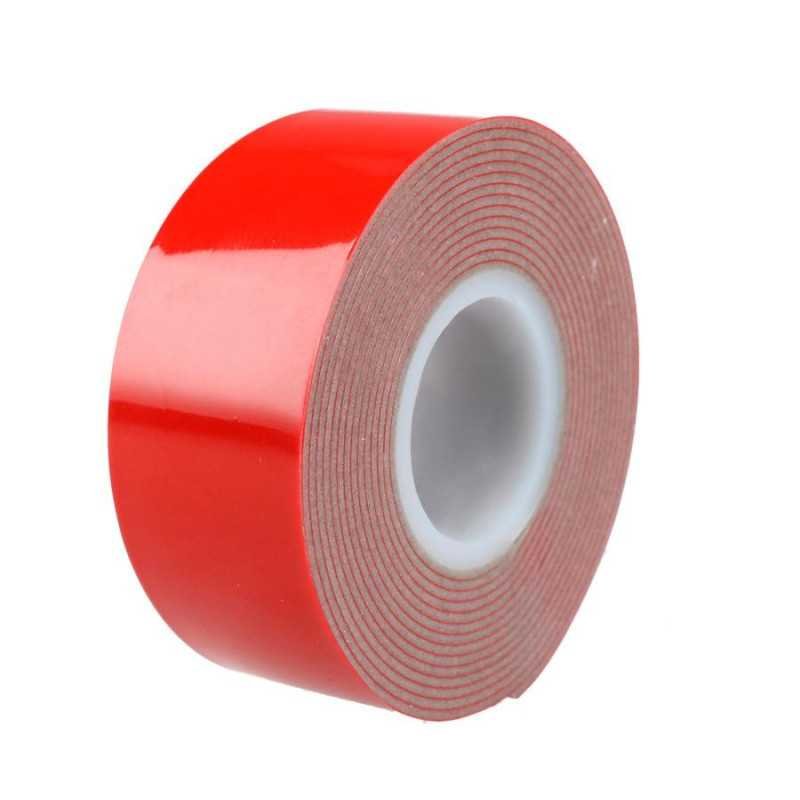 Cinta Doble Cara Gris 25Mm