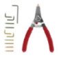 Pinza para anillos de retención con puntas intercambiables 12 piezas Urrea 381