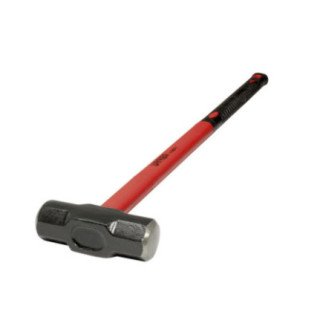 Marro octagonal cabeza maquinada con mango de fibra de vidrio de 36" 6 lb Urrea 1436GFV