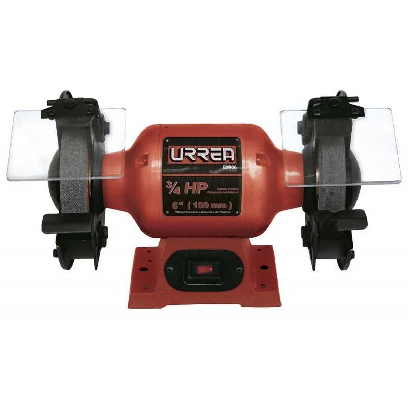 Esmeril de banco 6" 570 W 127 V 3450 RPM Urrea EB906 URR-EB906 URREA