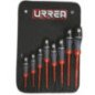 Juego de destornilladores con mango trimaterial 1000 V combinados 8 piezas Urrea 9700TA