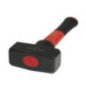 Marro con mango Rubber grip anti-vibración de 10-1/4" 3 lb Urrea 1434A