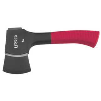 Hacha taladora de cabeza forjada en acero con mango de fibra de vidrio anti-impacto 9" Urrea AX9