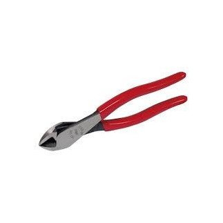 Pinza para electricista con mango rubber grip de 7-15/16" corte diagonal alta palanca 207GHL