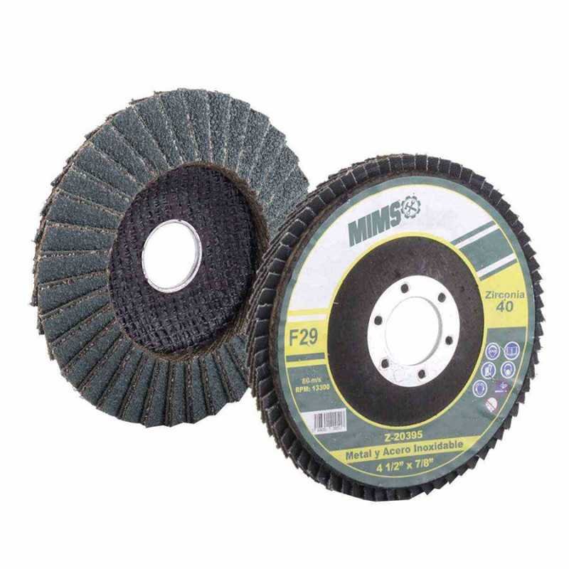 DISCO LAMINADO ZIRCONIA MIMS (Z40) 4-1/2 X 7/8 T29 WEST-Z20395