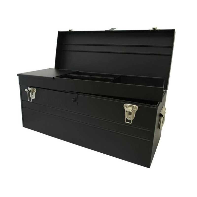 D8C20 Caja portaherramientas metálica color negro 23" x 10" x 11" Urrea