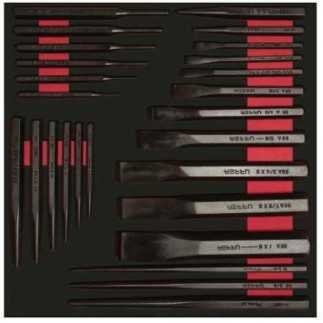 Cinceles, Puntos Y Botadores 26 Pz Ch211 Urrea Jgo 26 Pzas Urr-