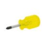 Destornillador con mango ambar punta Phillips tipo trompo barra redonda 2 x 1-3/8" Urrea 9671