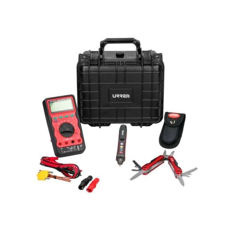 Juego de herramienta con multímetro 4 piezas Urrea JM4