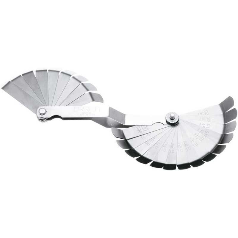 Calibrador De Puntas A 45° 26 Hojas Urr-002645