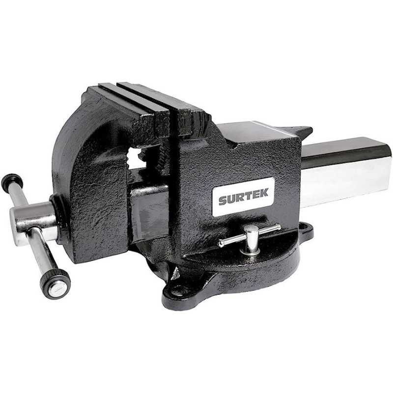 Tornillo de banco con mordazas forjadas 4" Surtek 107024