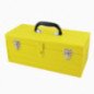 CM20 Caja portaherramientas metálica color amarillo con charola 19" x 7" x 6" Surtek