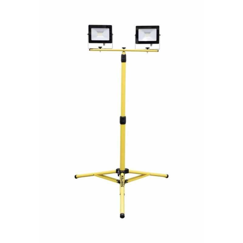 Reflector de LED delgado con doble soporte telescópico 2 x 20 W de 2 x 1900 lm Surtek REF20X2