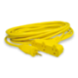Extensión electrica uso rudo polarizada color amarillo 20 m Surtek 136047