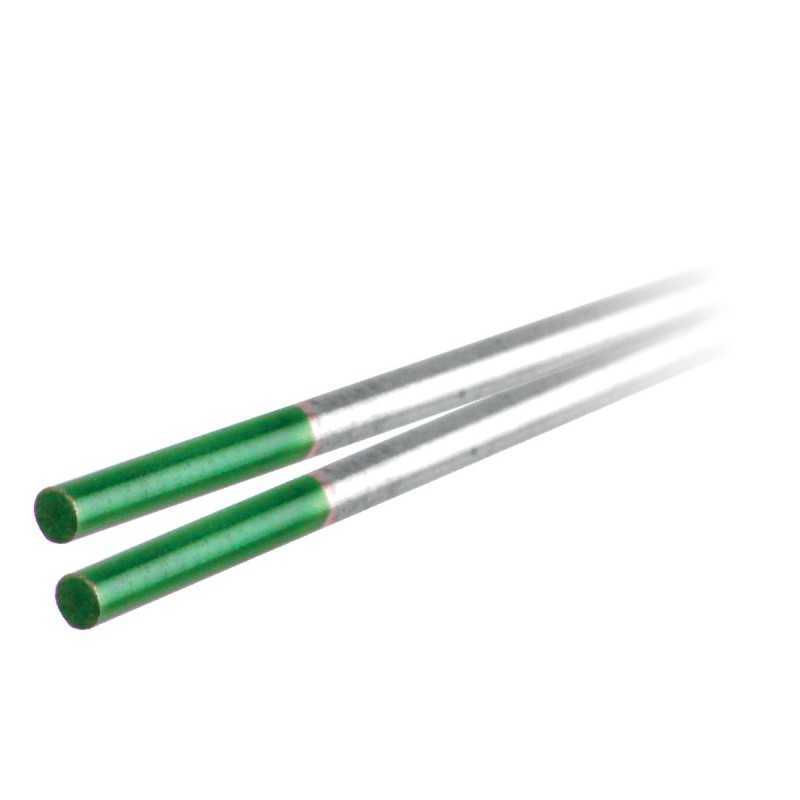 Electrodo D/Tungsteno Verde Puro 1/16"X7 (10 Pzs.) WZ-65320 WZ-65320 WESTON