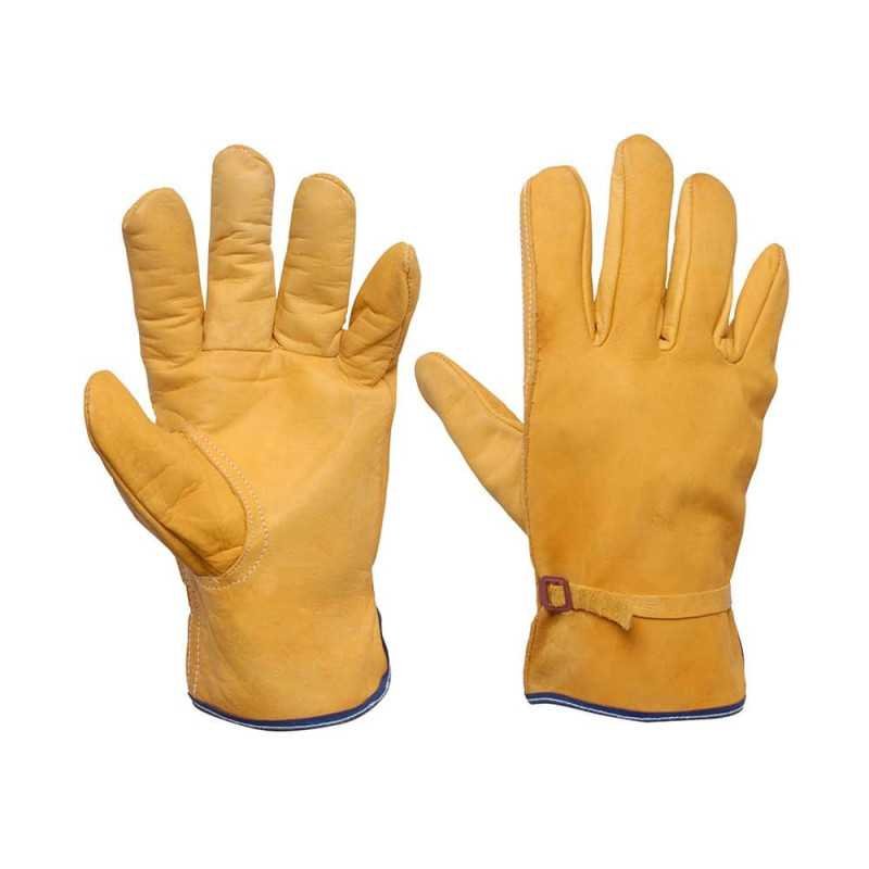 Guantes tipo argonero de piel de vacuno con cintillo unitalla Surtek 137412