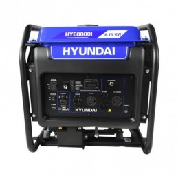 Generador Profesional INVERTER con motor de gasolina de 4 tiempos HYU-HYE8800I HYU-HYE8800I HYUNDAI