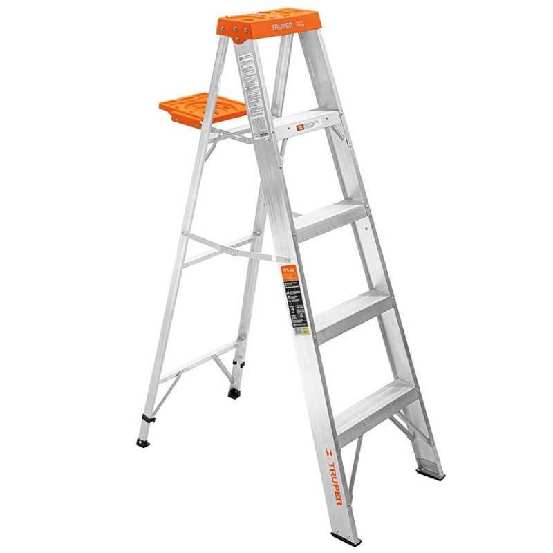 Escalera de tijera tipo II con bandeja, 175 kg Truper 10264