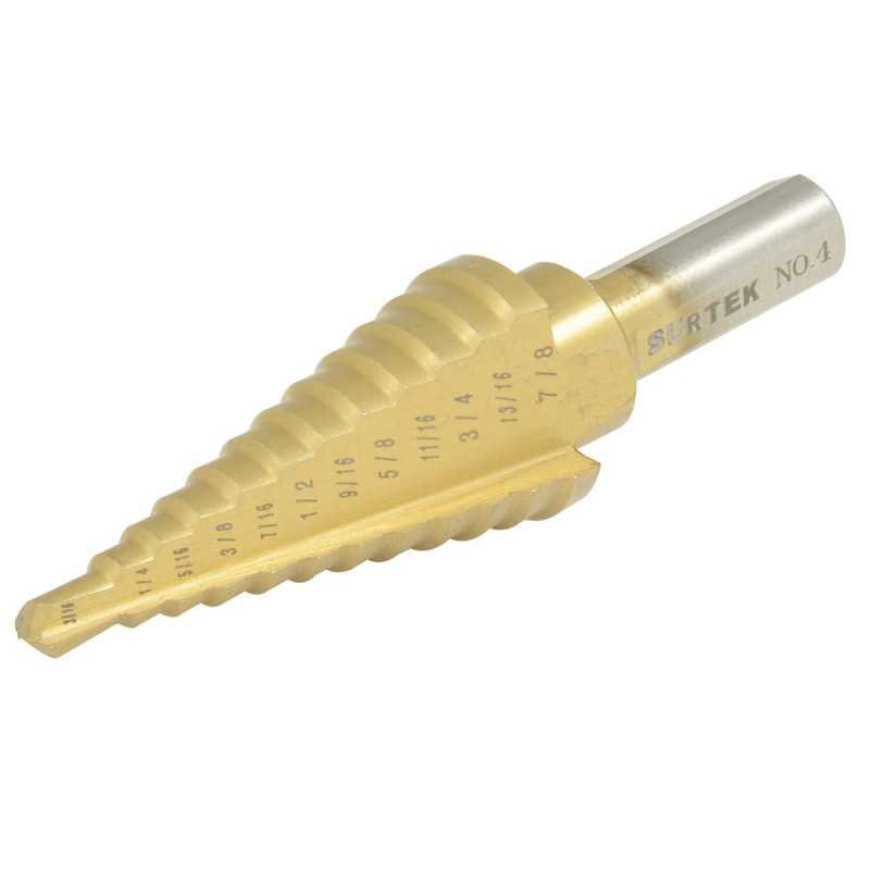 Broca escalonada 3 3/16"- 7/8" Surtek 119373