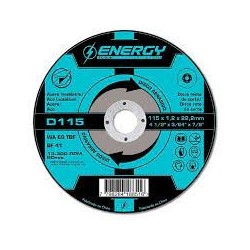 Disco de Corte 4-1/2"x1.2 mmx7/8" SYN-D11510 ENERGY
