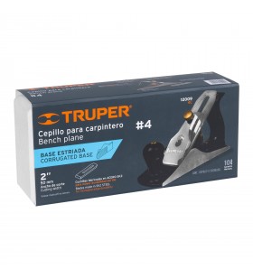 Cepillo Para Carpintero Nro 4, Estriado Truper 12009 TRUP-12009 TRUPER