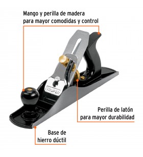 Cepillo Carpintero Manual Para Madera N° 5 STANLEY
