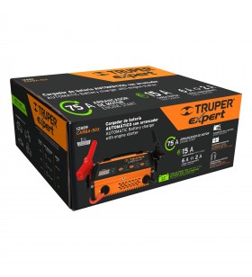 Cargador De 50 A Para Baterías De 6 Y 12 V, Truper 12889 TRUP-12889 TRUPER