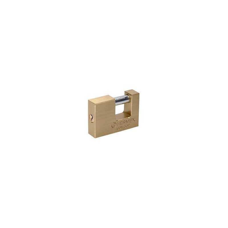 Candado Antipalanca 60 Mm Cuerpo De Latón, Hermex Basic HER-22518