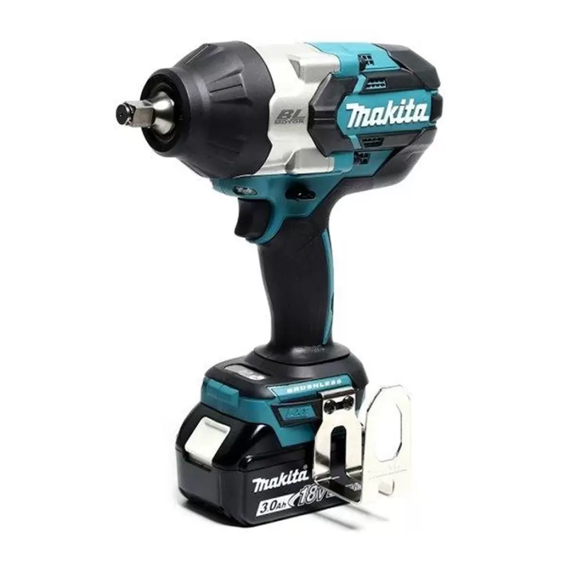 Llave De Impacto 1/2" 18 V 3 Vel 0 A 1,800-2,000-2,200 Ipm M/Bl Makita DTW1002RTJ