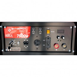 Generador Soldadora 190 A 7,500 W 16 Hp 120/220 V simultáneo SYN-GSI77000C SYNERGY