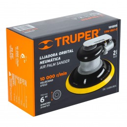 Lijadora orbital neumática industrial 6" Truper 101895 TRUP-101895 TRUPER