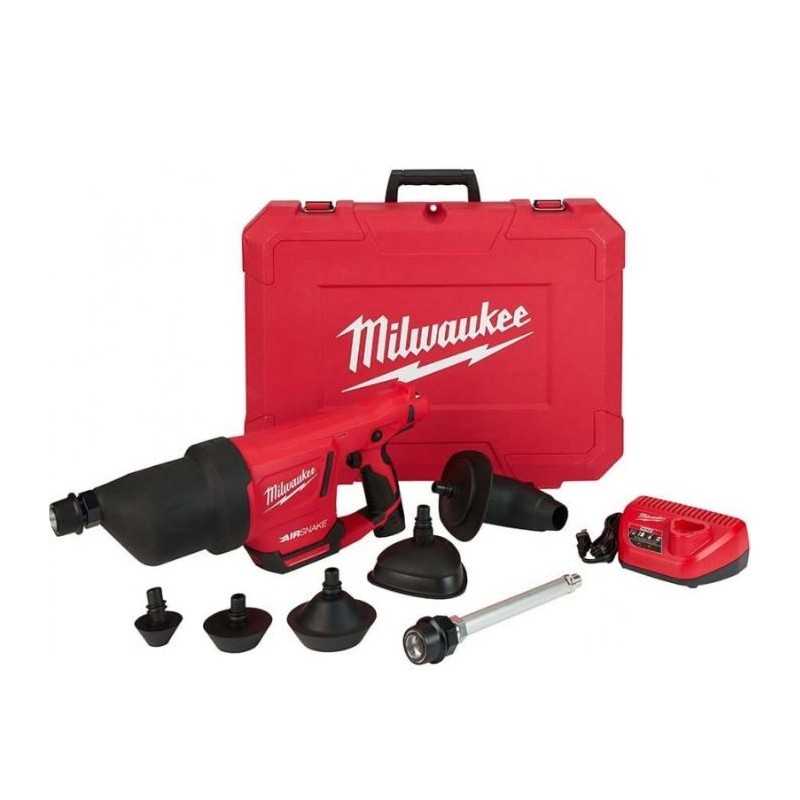 Pistola De Aire Para Limpiar Drenajes Airsnake M12 Kit MIL2572B-21 MILWAUKEE