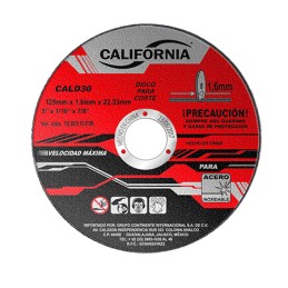 Disco De Corte 5" California Machinery CALD30 CALD30 CALIFORNIA MACHINERY