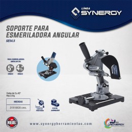 Soporte para Esmeriladora Angular 4-1/2" Synergy SE545 SYN-SE545 SYNERGY