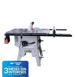 Sierra Mesa 12" Contractora 2 Hp 220 V CALM0709-12 sin disco CALM0709-12 CALIFORNIA MACHINERY