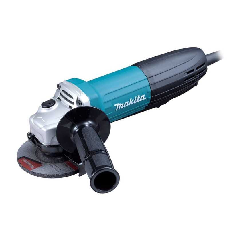 Esmeriladora Angular 4-1/2" 840 W + 5 Discos Cald20 MAK9557HPYGKIT MAKITA