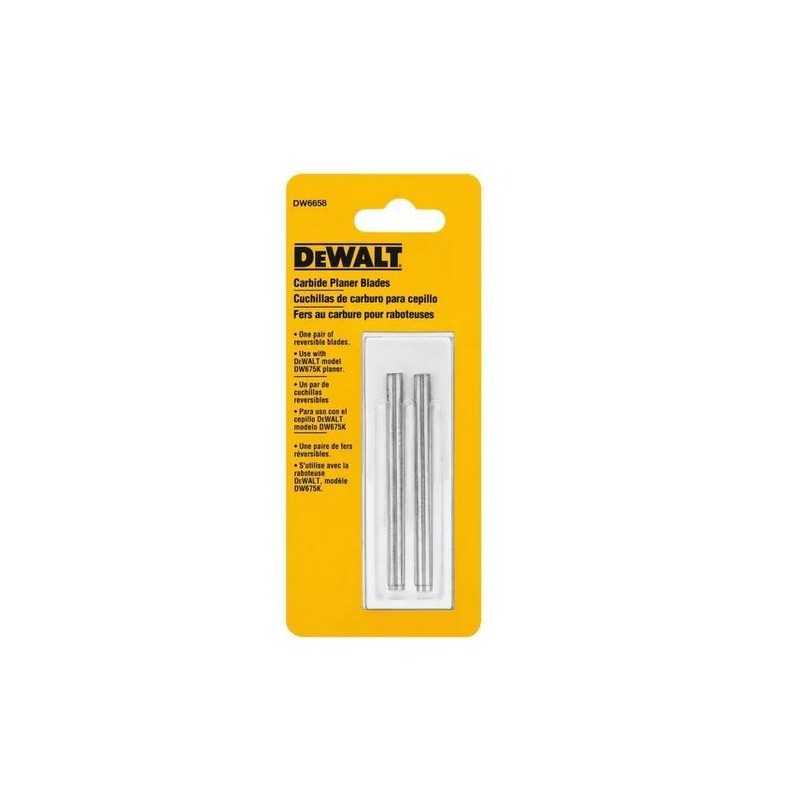 Cuchillas Dw6658 P/Cepillo Dw680K Dw678 Dw680 Dw677 Dw678K DW6805 DEWALT